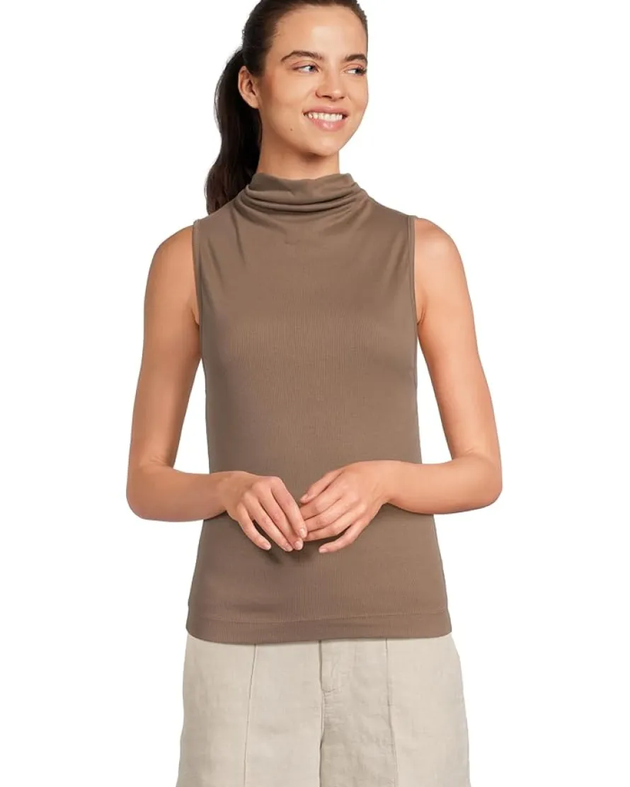 Michael Stars Chiara Drape Neck Tank Women's