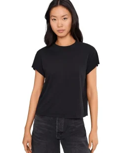 Michael Stars Grayson Cropped Crew Neck Women's