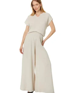 Michael Stars Naomi Split Neck Top Women's