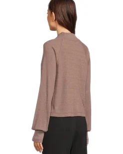 Michael Stars Norma Mock Neck Pullover Women's