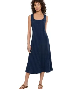 Michael Stars Sofia Square Neck Dress Women's