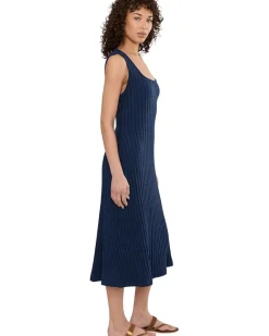 Michael Stars Sofia Square Neck Dress Women's