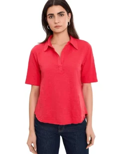 Mod-o-doc Half Sleeve Easy Polo Tee Women's