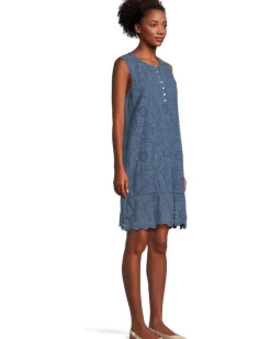Mod-o-doc Lace Tank Shift Dress Women's