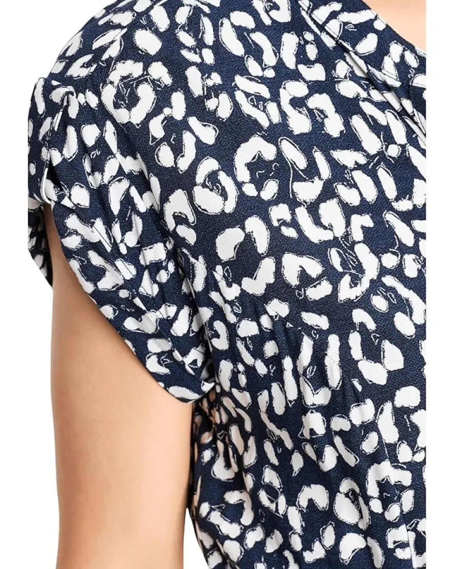 NIC+ZOE Leopard Sketch Sonni Dress Women's