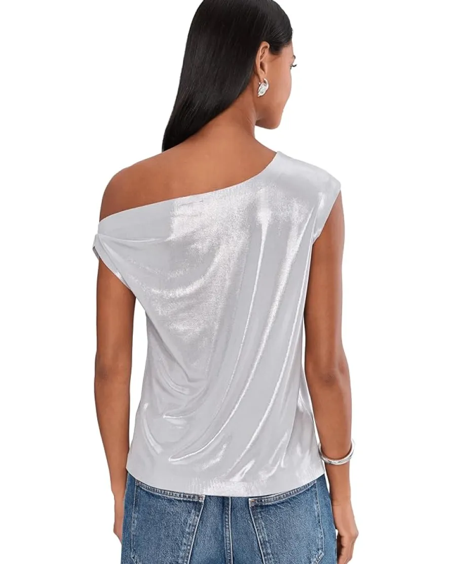 Norma Kamali Drop Shoulder Top Women's