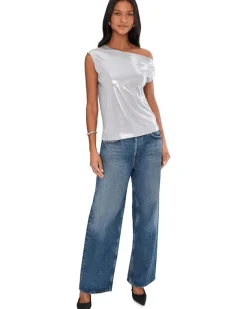 Norma Kamali Drop Shoulder Top Women's