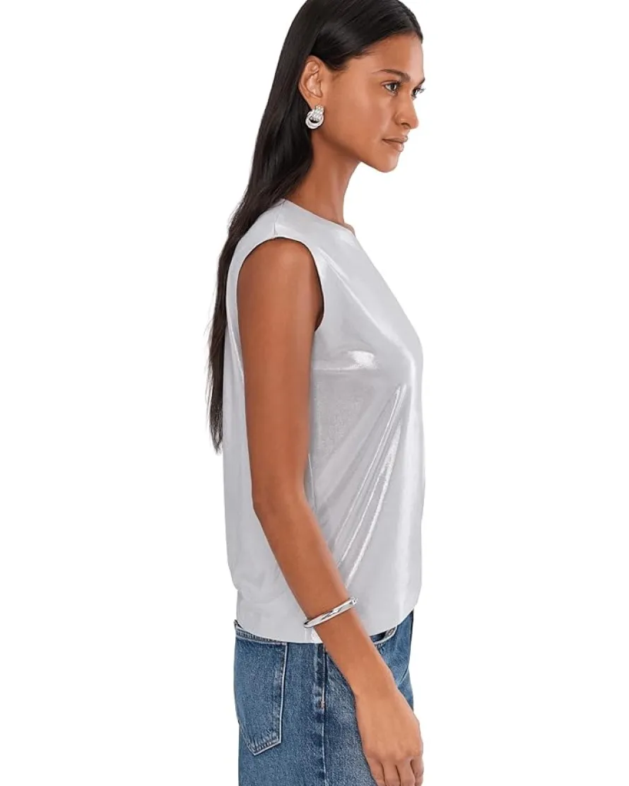 Norma Kamali Drop Shoulder Top Women's