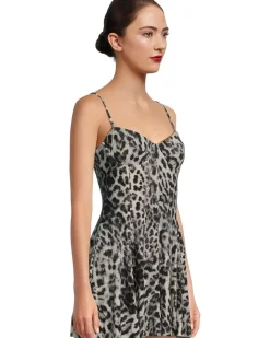 Norma Kamali Underwire Pickleball Dress Women's