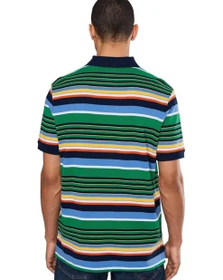 Polo Ralph Lauren Classic Fit Striped Mesh Polo Shirt Men's