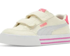 PUMA Kids Court Classic Vulc Hook And Loop (Little Kid)