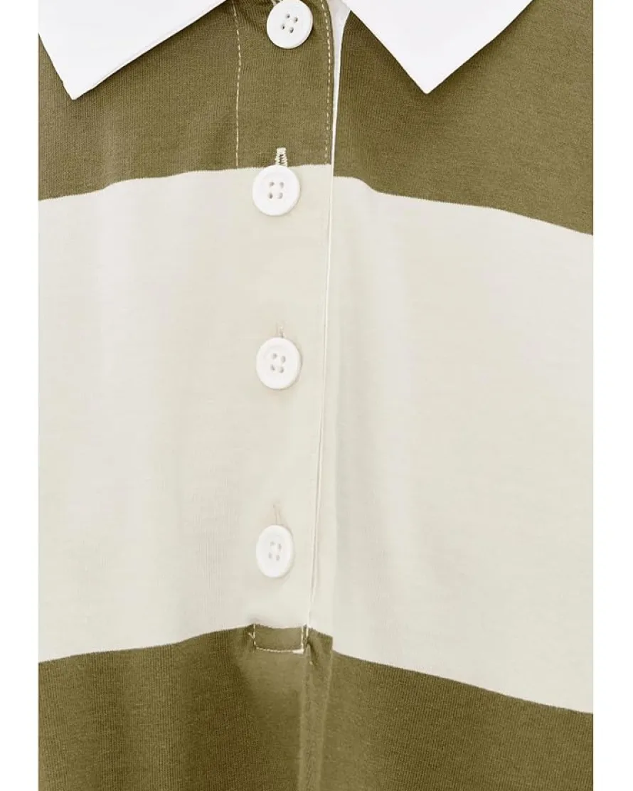 Sanctuary Rugby Tie Front Tee Women's