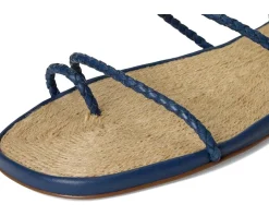 Schutz Kaya Straw Flat Women's