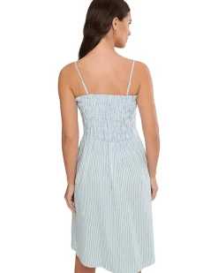 Seafolly Beach Edit Beach Club Shirred Mini Dress Women's
