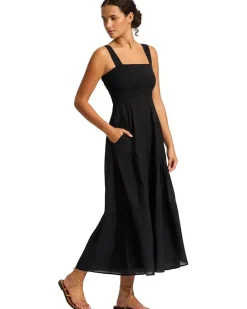 Seafolly Beach Edit Faithful Midi Dress Women's