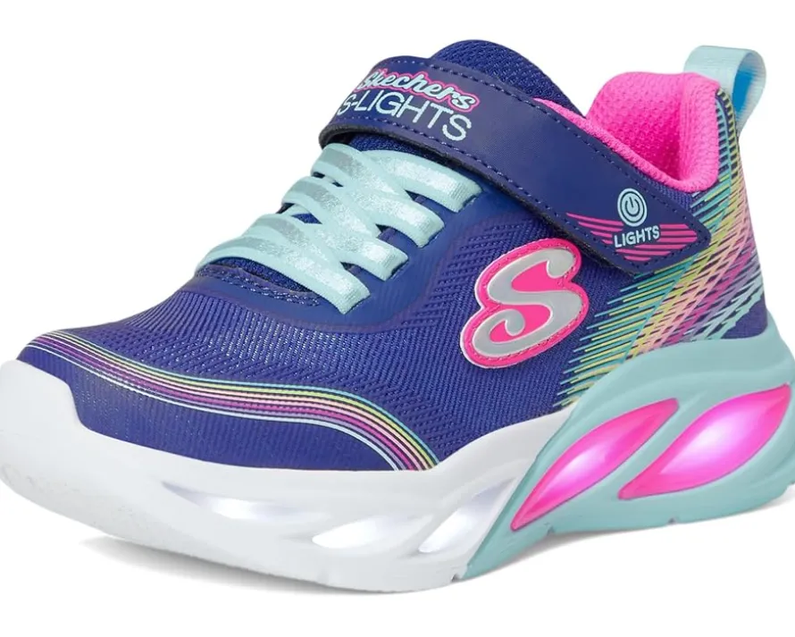 SKECHERS KIDS Cosmic Glow - Rainbow Beam 303709L (Little Kid/Big Kid)