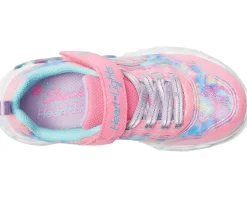 SKECHERS KIDS Infinite Heart Lights - Color Lovin (Little Kid/Big Kid)