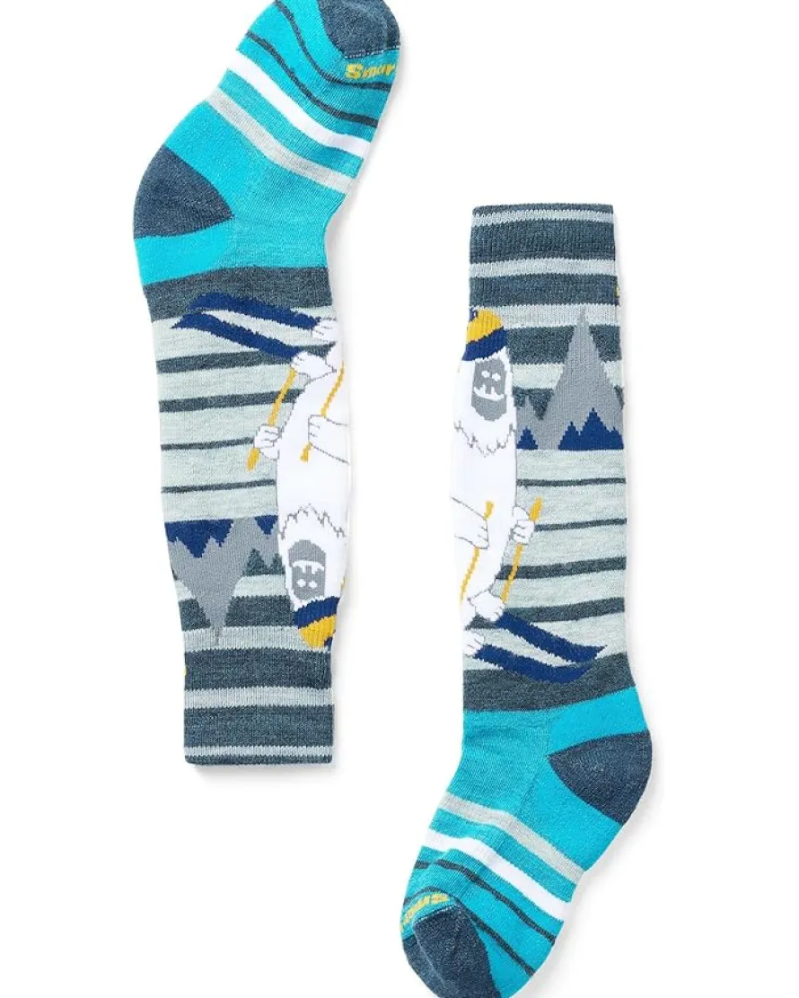 Smartwool Kids Full Cushion Yeti Pattern Over The Calf Socks (Toddler/Little Kid/Big Kid)