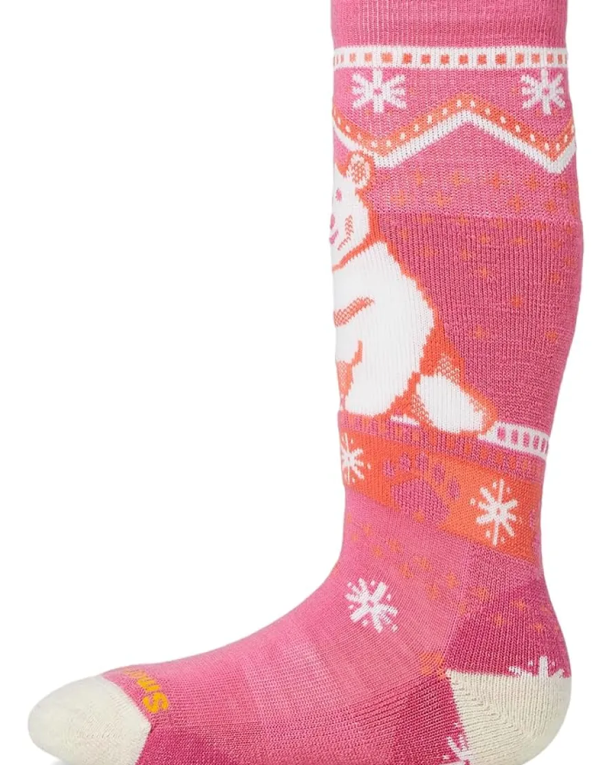 Smartwool Kids Wintersport Full Cushion Polar Bear Pattern Over-the-Calf Socks (Toddler/Little Kid/Big Kid)