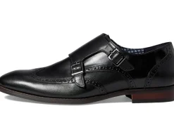 Stacy Adams Karson Wing Tip Double Monk Strap Men's