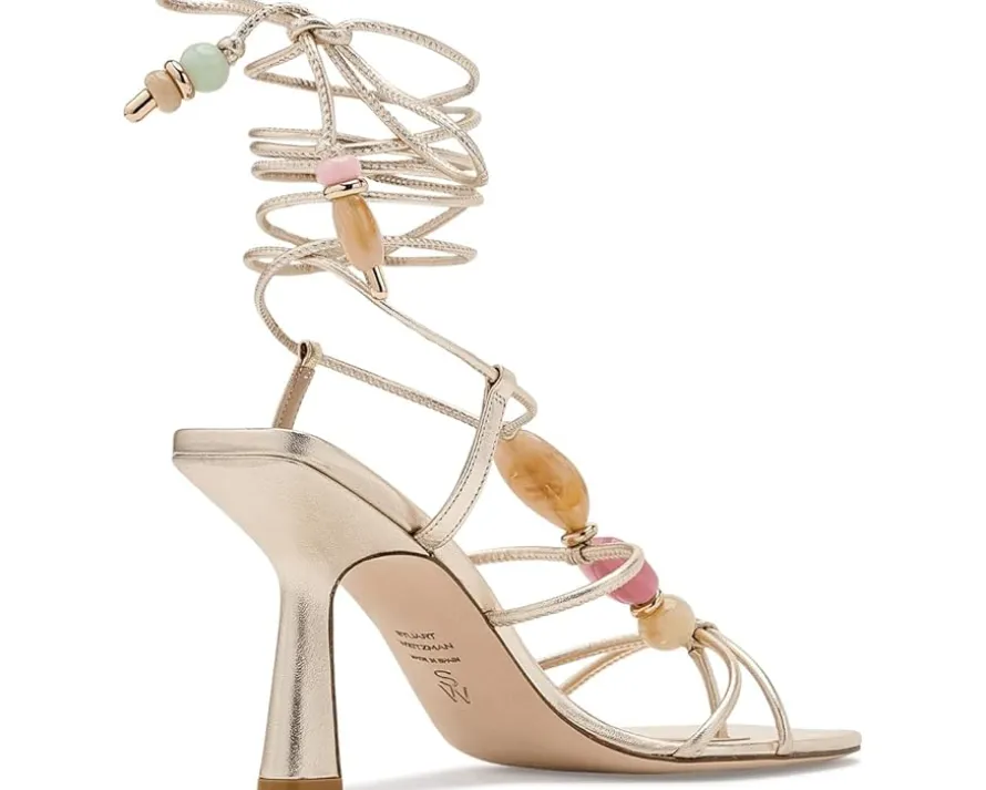 Stuart Weitzman Majorca Wrap Sandals 85 Women's