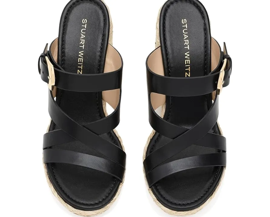 Stuart Weitzman Sai Espadrille Wedges Women's