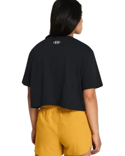Under Armour Boxy Crop Logo Short Sleeve T Shirt Women's