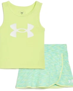 Under Armour Kids Tank Wrap Skort Set (Little Kid)