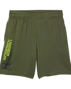 Under Armour Kids Tech Wordmark Shorts (Big Kids)