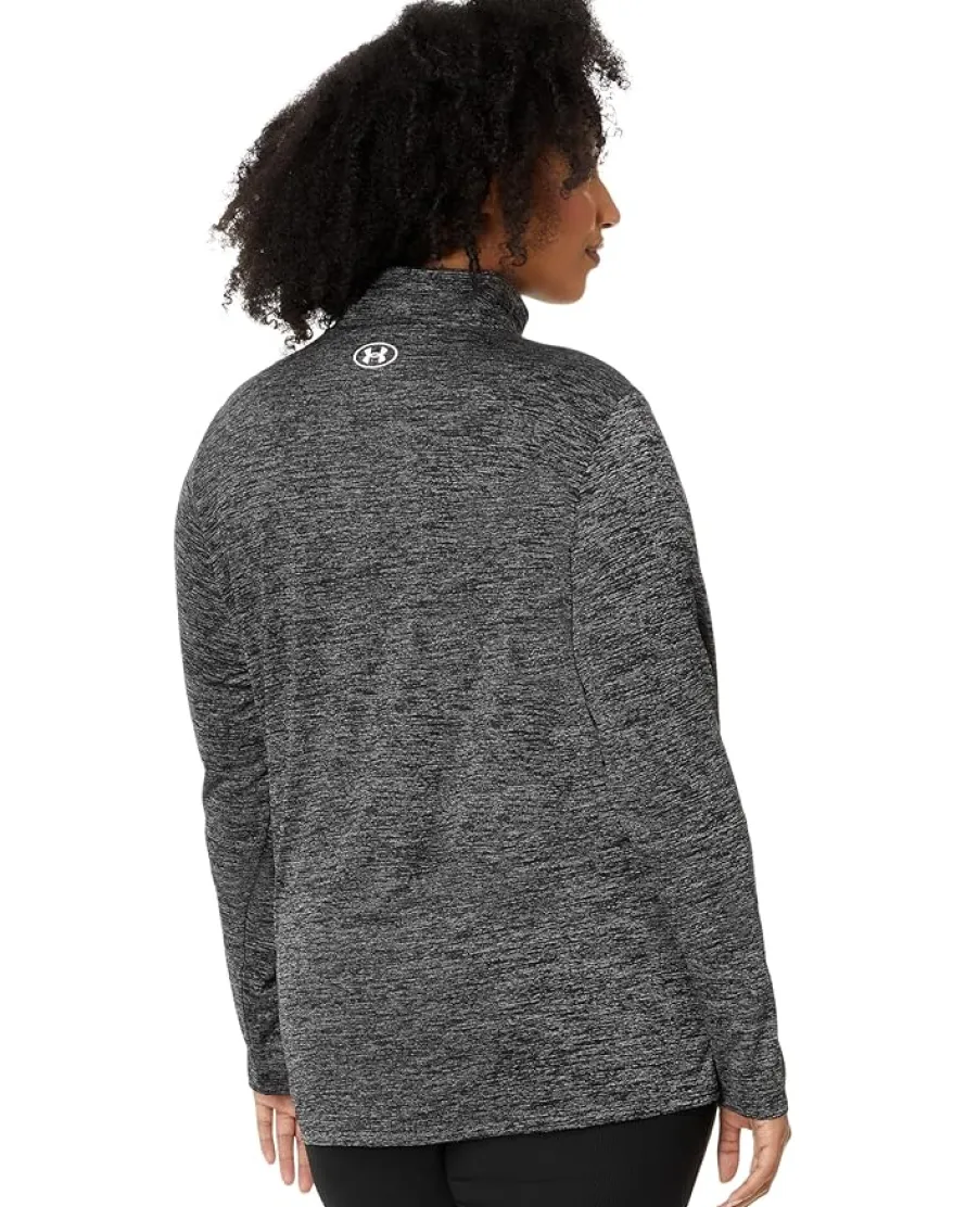 Under Armour Plus Size Tech 1/4 Zip Twist Women's