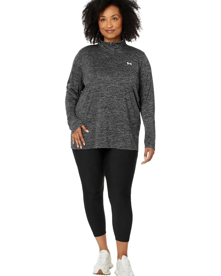 Under Armour Plus Size Tech 1/4 Zip Twist Women's