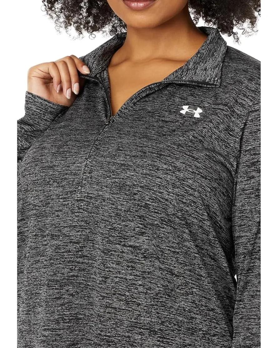 Under Armour Plus Size Tech 1/4 Zip Twist Women's