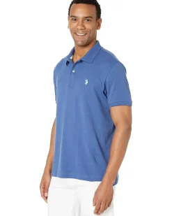U.S. POLO ASSN. Solid Interlock Polo Men's