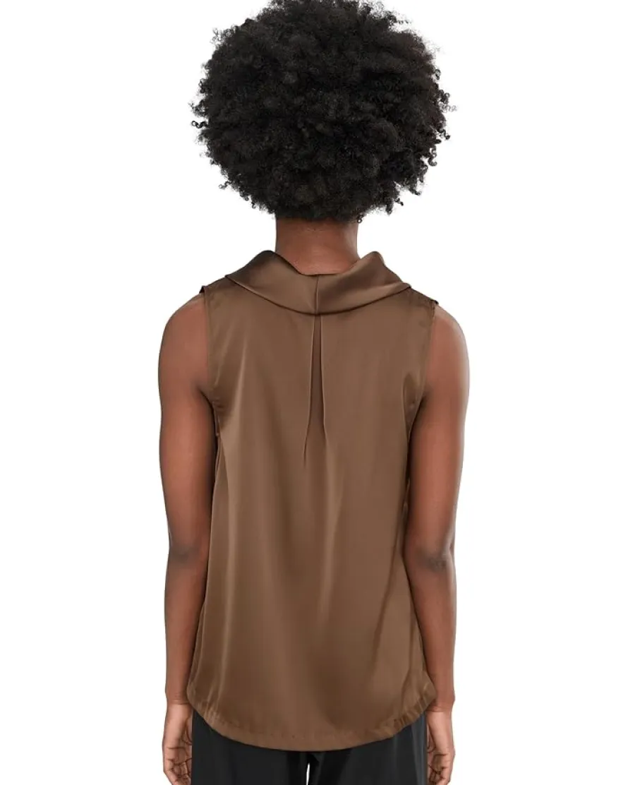 Vince Camuto Cowl Neck Sleeveless Blouse Women's