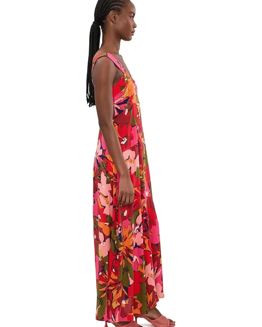 Vince Camuto Thick Strap Maxi Dress Women's