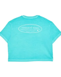 Vineyard Vines Kids Cropped Tee (Toddler/Little Kids/Big Kids)