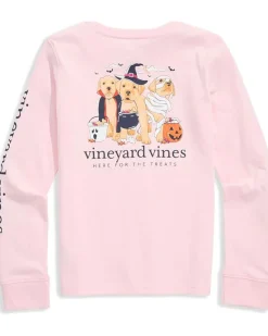 Vineyard Vines Kids Long Sleeve Pocket Tee (Toddler/Little Kid/Big Kid)