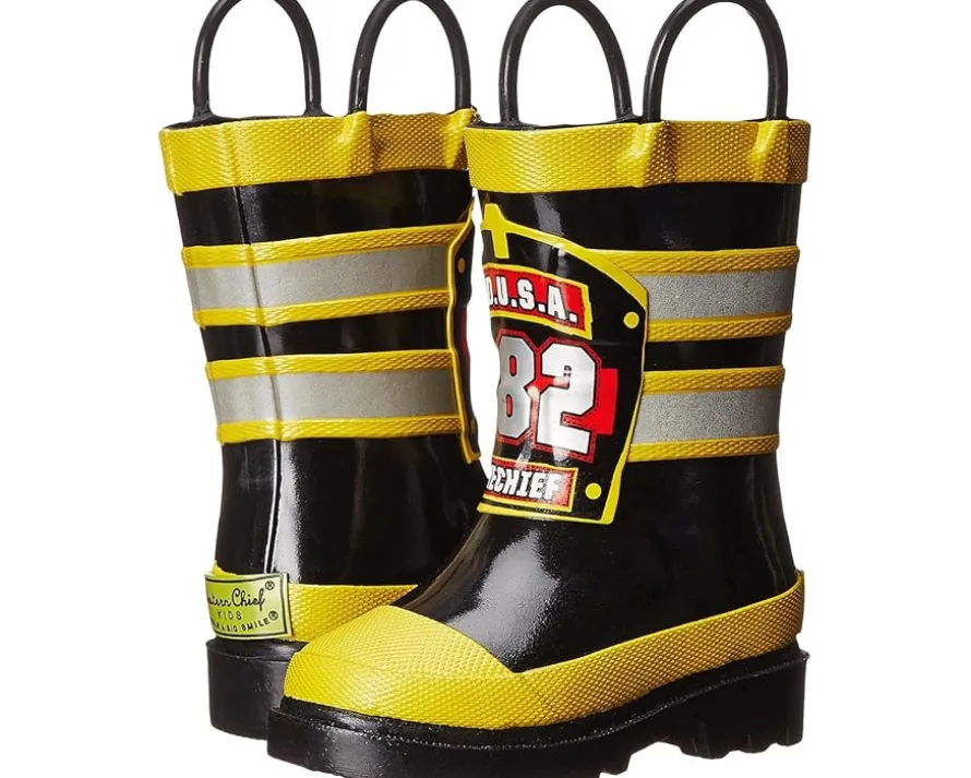 Western Chief Kids F.D.U.S.A. Firechief Rain Boot (Toddler/Little Kid/Big Kid)
